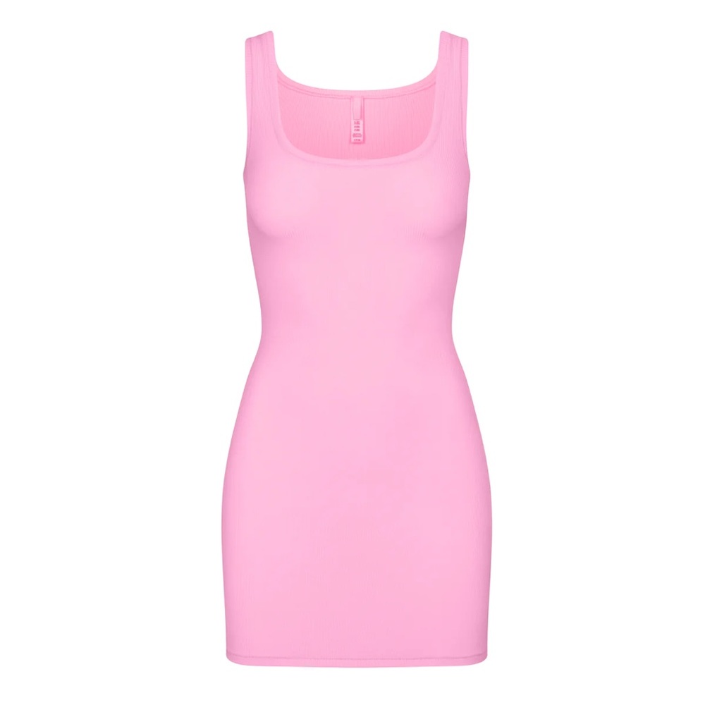 Skims Soft Lounge Mini Dress XXS - Cotton Candy